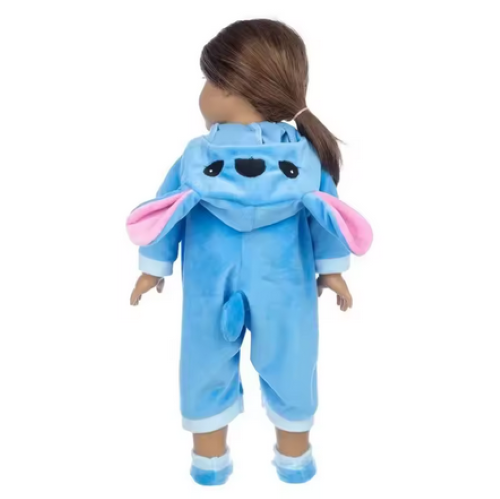 Stitch Jumpsuit für 43cm Puppen